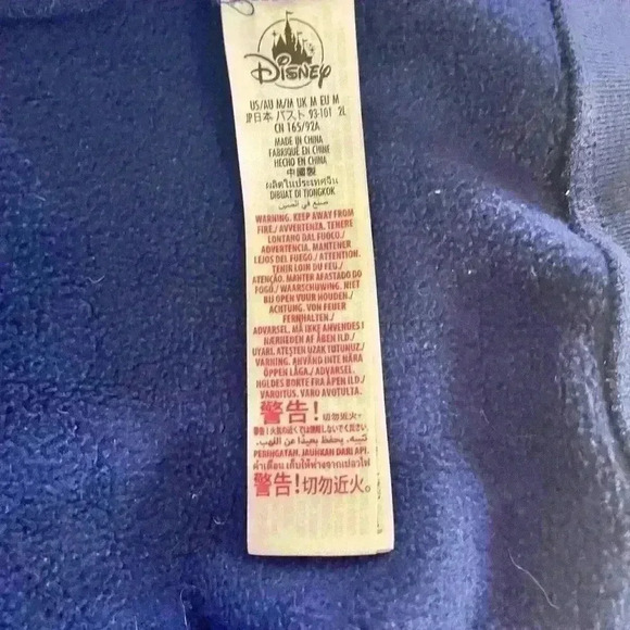 Walt Disney World 50th Anniversary Mickey
Mouse & Friends Ladies Zip Hoodie Med - Picture 7 of 14